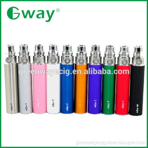 Hot selling Ego battery 1100mah ego-t battery greenway electronic cigarette heat wire